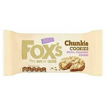 Fox's Chunkie Cookies White Chocolate Chunks 180g