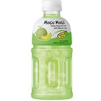 Mogu Mogu Melon Drink With Nata De Coco Gotta Chew 320ml