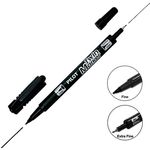 Pilot Begreen Twin Permanent Marker Fine Black Pack Of 10