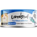 Loveabowl Cat Canned Food Tuna Ribbons With Barramundi In Broth 70g