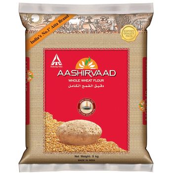 Aashirvaad Whole Wheat Flour 5kg