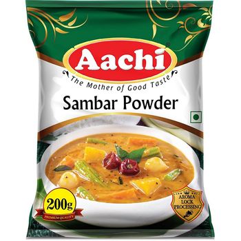 Aachi Sambar Powder Pouch 200g