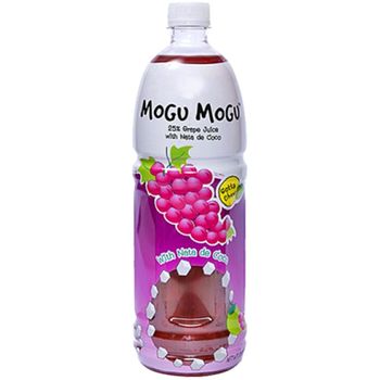 Mogu Mogu Grape Juice With Nata De Coco 1l