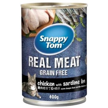 Snappy Tom Chicken with Sardine in Gravy 400g