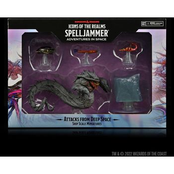 Wizkids Spelljammer: Attacks from Deep Space - Ship Scale Miniatures