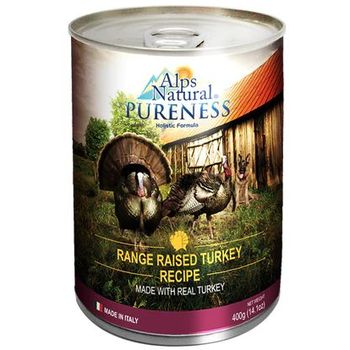 Alps Natural Dog Pureness Range Raised Turkey 400g