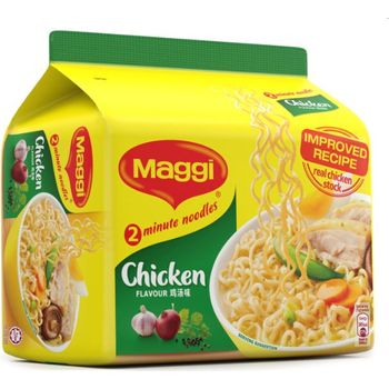 Maggi 2-Min Instant Noodles Chicken 5x77g