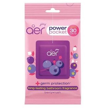 Godrej Aer Power Pocket Pelindung Kuman Berry Rush 10g