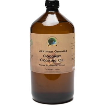 Green Earth Organic Organic Coconut Cooking Oil 1000ml