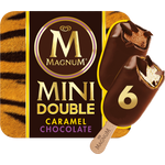 Magnum Mini Double Caramel Chocolate 6pcs 50g