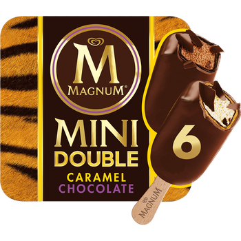 Magnum Mini Double Caramel Chocolate 6pcs 50g