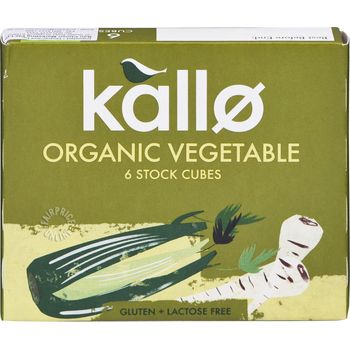 Kallo Vegetable Stock Cubes 60g