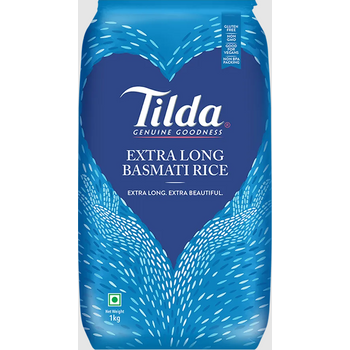 Tilda Extra Long Basmati Rice/Basmati Akki 1kg