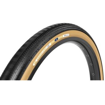 Panaracer Tire GravelKing Semi Slick TLR Black/Brown 28" 700 x 30c