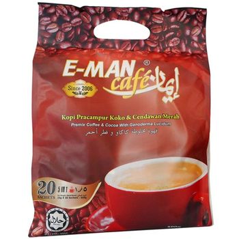 E-man Cocoa And Red Mushrooms 20pcs 25g