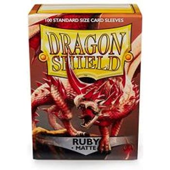 Arcane Tinmen Sleeves Dragon Shield Matte Ruby 100