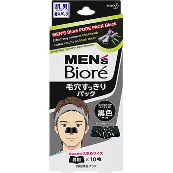 Men's Biore Clean Pores Pack Black Type 10pcs