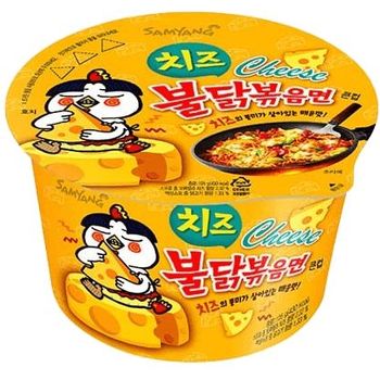 Samyang Hot Chicken Ramen Bowl Cheese Flavor 105g