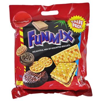 MUNCHY'S FUNMIX ASSORTED BISCUITS 500G