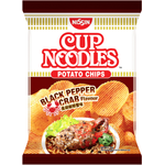 Nissin Cup Noodles Potato Chips Black Pepper Crab Flavour 70g