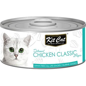 Kit Cat Toppers Chicken Classic Wet Food For Cats 80g