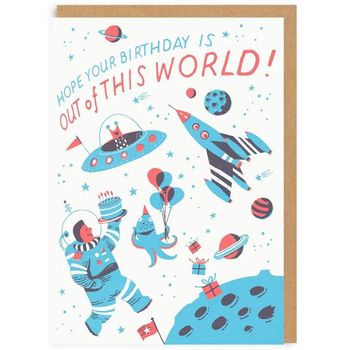 Ohh Deer Space Birthday