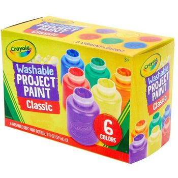 Crayola Washable Kids Paint 6pcs