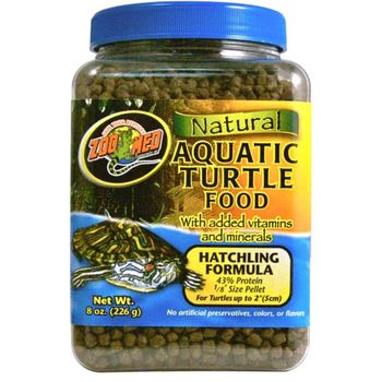 Zoo Med Natural Aquatic Turtle Food Hatchling Formula 226g
