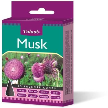 Tulasi Incense Cones Musk 15pcs