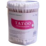 Tatoo Wooden Cotton Buds 100 Pcs 20g