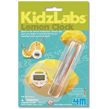 4M KidzLabs Lemon Clock