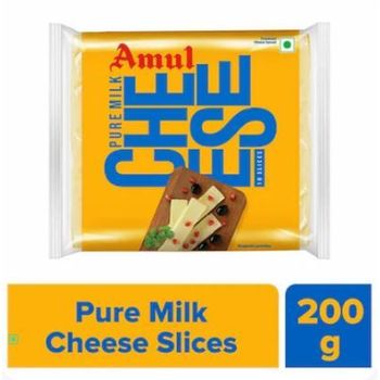 Amul Cheese Slices Rich In Protein 10 Slices 200g