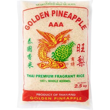 Golden Pineapple Aaa Thai Premium Fragrant Rice 2.5kg
