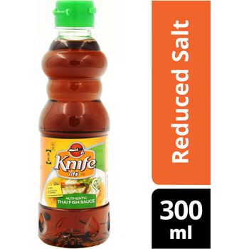 Knife Thai Fish Sauce Reduced Salt 300ml