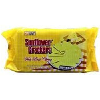Croley Foods Sunflower Crackers With Real Cheese 170g
