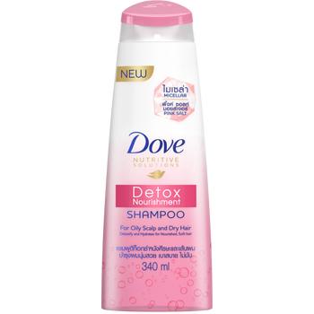 Dove Detox Nourishment Shampoo 340ml