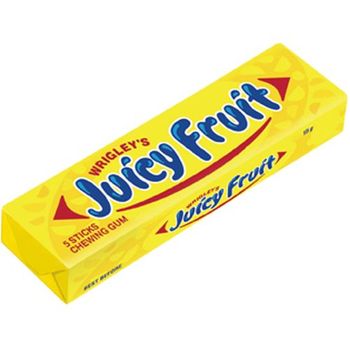 Wrigley's Juicy Fruit Chewing Gum 5pcs 15g