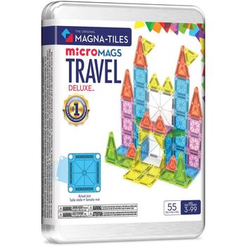 Magna-Tiles MicroMAGS Travel Deluxe