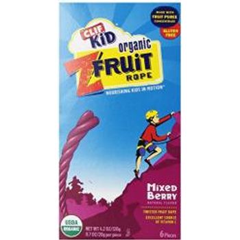 Clif Kid Zfruit Organic Fruit Rope Mixed Berry Flavor 120g