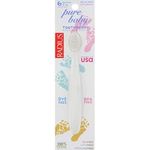 Radius Pure Baby Toothbrush 6-18 Months Ultra Soft Case Of 6 Baby And Children Oral Care