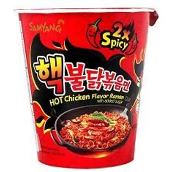 Samyang Hot Chicken Instant Ramen 2x Spicy Cup