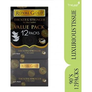 Royal Gold Luxurious White Travel Pack Tissue