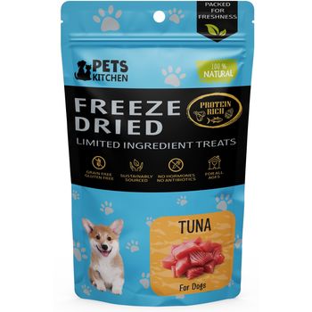 Pets Kitchen Freeze Dried Tuna Treats For Dogs 40g