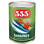555 Sardines In Tomato Sauce 425g