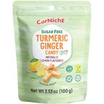 Corniche Sugar Free Ginger Turmeric Candy Lemon 100g
