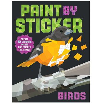 Workman Publishing Paint By Sticker Birds