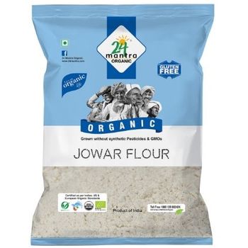 24 Mantra Organik Jowar Sorghum Flour Atta 500g