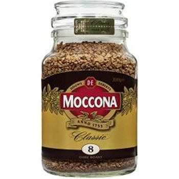Moccona Freeze Dried Instance Coffee Classic Dark Roast 200g