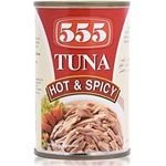 555 Tuna Flakes Hot And Spicy 155g