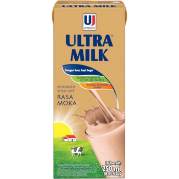 UJ Ultra Milk Rasa Moka 250ml